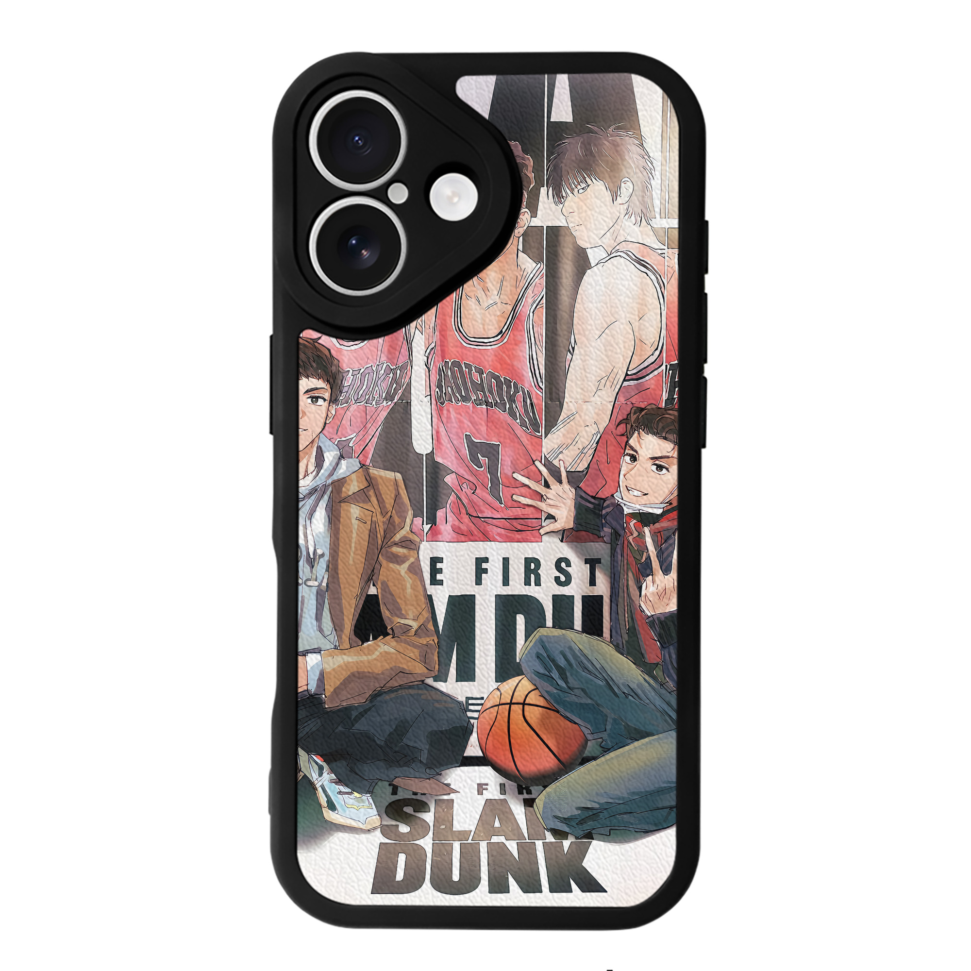 （画像用） SLAM DUNK／スラムダンク 【iPhone 16シリーズ対応】シリコンスマホケース（レザー調） 材質：シリコン